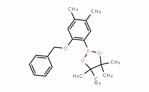 CAS No. 2121514-58-5, 2-Benzyloxy-4,5-dimethylphenylboronic acid pinacol ester