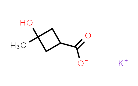 CAS No. 2227199-07-5, Trans-3-hydroxy-3-methyl-cyclobutanecarboxylic acid;potassium salt