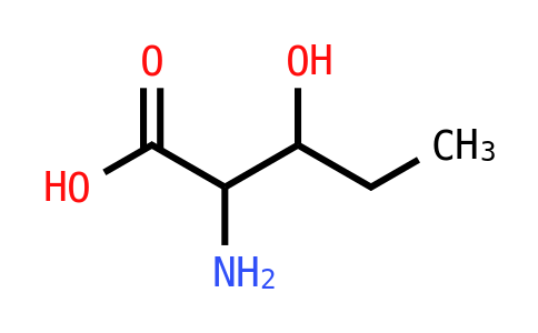 CAS No. 2280-42-4, 2-Amino-3-hydroxypentanoic acid