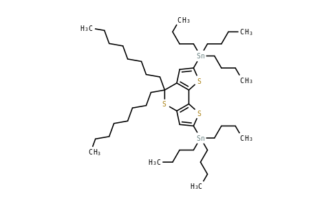 2411908-95-5 | (5,5-dioctyl-5H-dithieno[3,2-b:2',3'-d]thiopyran-2,7-diyl)bis(tributylstannane)