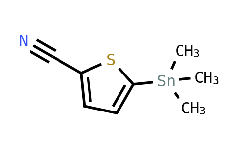 2748762-42-5 | 2-Thiophenecarbonitrile, 5-(trimethylstannyl)-