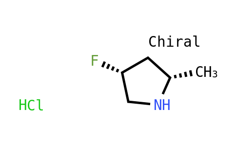 2828444-35-3 | (2S,4R)-4-Fluoro-2-methylpyrrolidine hydrochloride