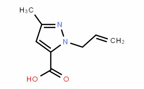 CAS No. 319474-61-8, 3-Methyl-1-(prop-2-en-1-yl)-1H-pyrazole-5-carboxylic acid
