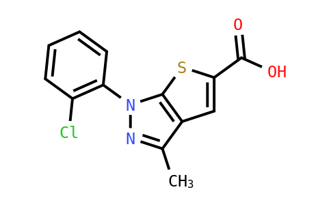 DY828202 | 328028-97-3 | 1-(2-Chlorophenyl)-3-methyl-1H-thieno[2,3-c]pyrazole-5-carboxylic acid