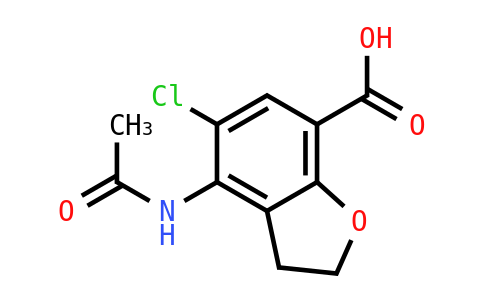 DY828128 | 338791-13-2 | 4-Acetylamino-5-chloro-2,3 dihydrocoumarone-7-carboxylic acid
