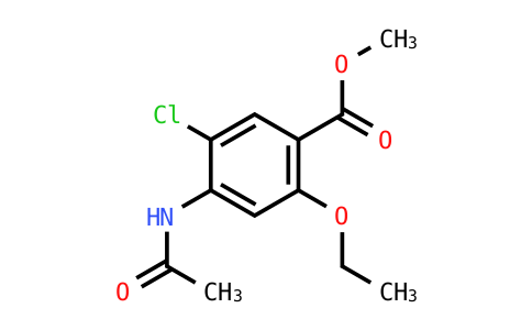 CAS No. 4235-43-2, Methyl 4-acetamido-5-chloro-2-ethoxybenzoate