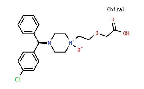 DY826600 | 442863-80-1 | (R)-Cetirizine N-Oxide