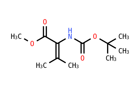 55478-14-3 | 2-tert-Butoxycarbonylamino-3-methyl-but-2-enoic acid methyl ester