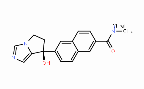 CAS No. 566939-85-3, 6-[(7S)-7-羟基-6,7-二氢-5H-吡咯并[1,2-C]咪唑-7-基]-N-甲基-2-萘甲酰胺