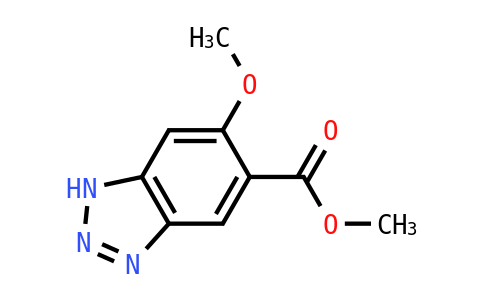 DY828639 | 59338-86-2 | Methyl 6-methoxy-1H-benzotriazole-5-carboxylate