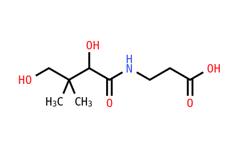 CAS No. 599-54-2, Pantothenic acid