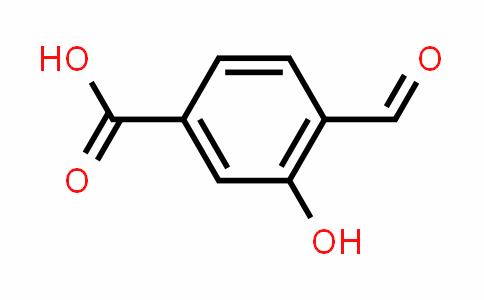 CAS No. 619-12-5, 4-Formyl-3-hydroxybenzoic acid