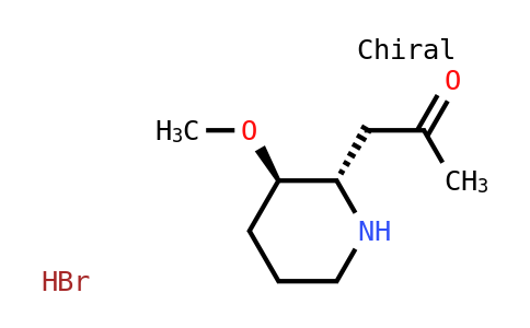64543-93-7 | Trans-1-(3-methoxy-2-piperidinyl)-2-propanone hydrobromide