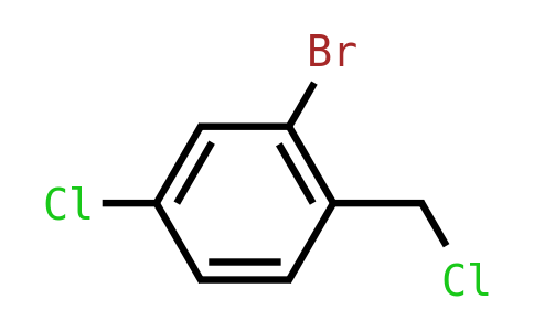 66192-23-2 | Benzene, 2-bromo-4-chloro-1-(chloromethyl)-