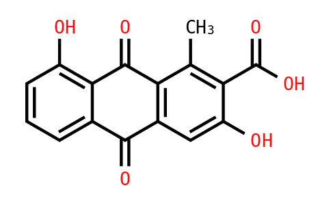 69119-31-9 | 2-Anthracenecarboxylic acid, 9,10-dihydro-3,8-dihydroxy-1-methyl-9,10-dioxo-