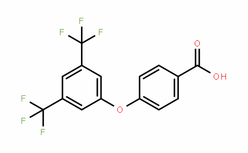 CAS No. 762286-35-1, 4-[3,5-Bis(trifluoromethyl)phenoxy]benzoic Acid