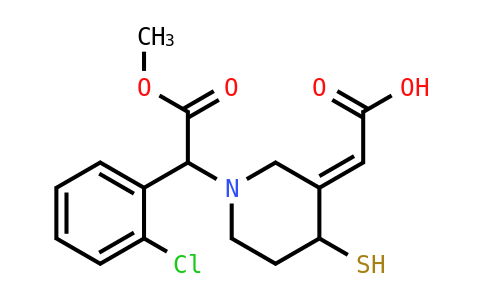 767612-34-0 | trans-Clopidogrel Thiol Metabolite (Mixture of Diastereomers) Discontinued