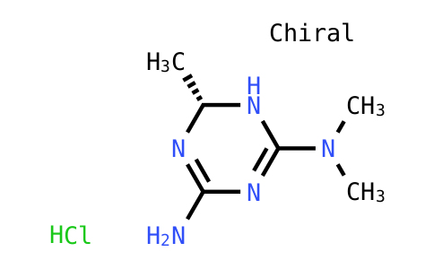 775351-61-6 | (6R)-1,6-二氢-N2,N2,6-三甲基-1,3,5-三嗪-2,4-二胺盐酸盐