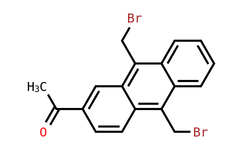 790257-33-9 | 1-[9,10-Bis(bromomethyl)-2-anthracenyl]ethanone