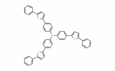 803727-09-5 | 4-(5-苯基-2-噻吩基)-N,N-双[4-(5-苯基-2-噻吩基)苯基]-苯胺