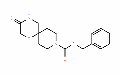 84243-24-3 | Benzyl 3-oxo-1-oxa-4,9-diazaspiro[5.5]undecane-9-carboxylate