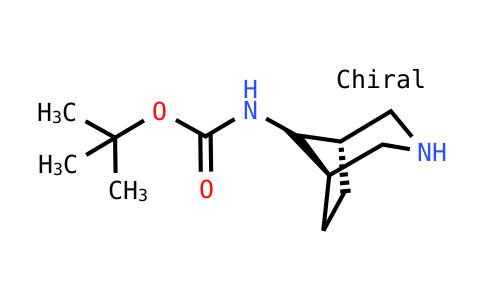 CAS No. 847795-98-6, tert-butyl (8-syn)-3-azabicyclo[3.2.1]oct-8-ylcarbamate