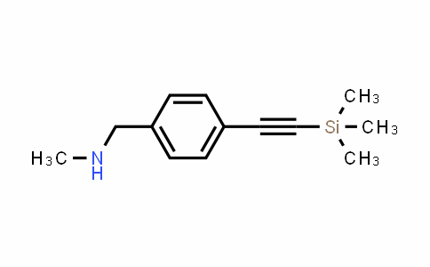 880160-60-1 | N-Methyl-1-[4-(2-trimethylsilylethynyl)phenyl]methanamine