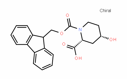 MC445811 | 917099-02-6 | (2R,4S)-1-(((9H-Fluoren-9-yl)Methoxy)carbonyl)-4-hydroxypiperidine-2-carboxylic acid