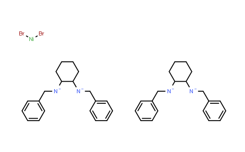 CAS No. 941321-23-9, Nickel, bis[(1R,2R)-N1,N2-bis(phenylmethyl)-1,2-cyclohexanediamine-κN1,κN2]dibromo-, (OC-6-12)-