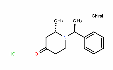 CAS No. 94195-14-9, (S)-2-methyl-1-((S)-1-phenylethyl)piperidin-4-one hydrochloride