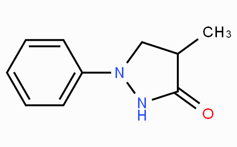 CAS No. 2654-57-1, 4-Methyl-1-phenylpyrazolidin-3-one