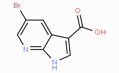 CAS No. 849068-61-7, 5-Bromo-1H-pyrrolo[2,3-b]pyridine-3-carboxylic acid