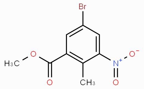 CAS No. 220514-28-3, Methyl 5-bromo-2-methyl-3-nitrobenzoate