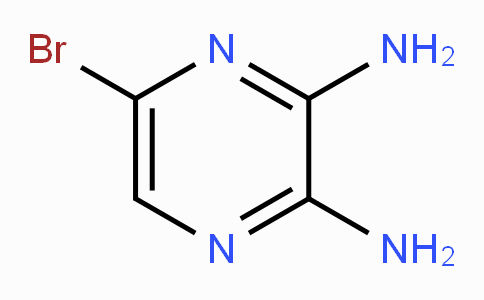 CAS No. 89123-58-0, 5-Bromopyrazine-2,3-diamine