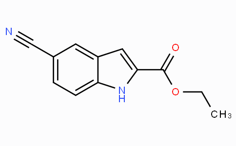 CAS No. 105191-13-7, Ethyl 5-cyano-1H-indole-2-carboxylate