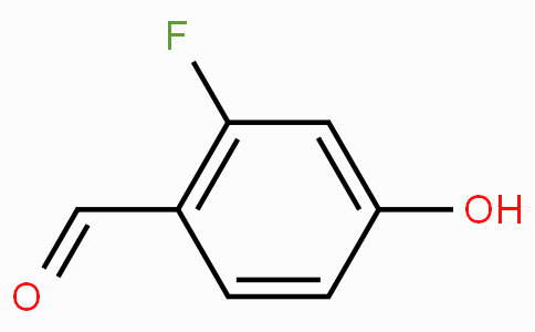 CAS No. 348-27-6, 2-Fluoro-4-hydroxybenzaldehyde