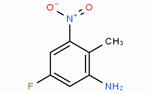 CAS No. 168770-44-3, 5-Fluoro-2-methyl-3-nitroaniline