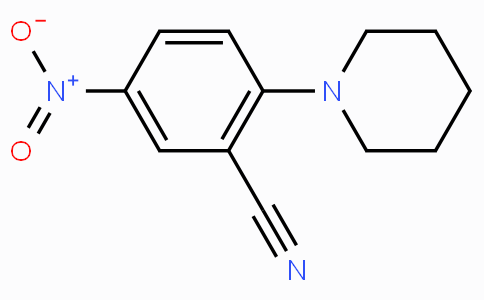 CAS No. 32188-75-3, 5-Nitro-2-(piperidin-1-yl)benzonitrile