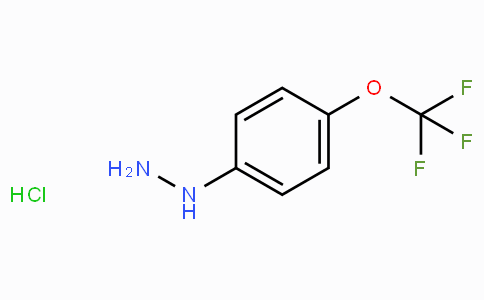 CAS No. 133115-72-7, (4-(Trifluoromethoxy)phenyl)hydrazine hydrochloride