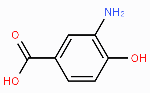 CAS No. 1571-72-8, 3-Amino-4-hydroxybenzoic acid
