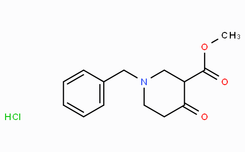 CAS No. 3939-01-3, Methyl 1-benzyl-4-oxopiperidine-3-carboxylate hydrochloride
