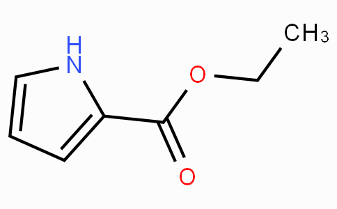 CAS No. 2199-43-1, Ethyl 1H-pyrrole-2-carboxylate