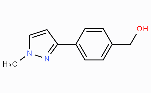 CAS No. 179055-20-0, (4-(1-Methyl-1H-pyrazol-3-yl)phenyl)methanol