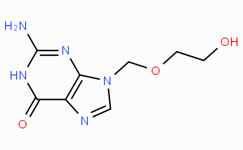 CAS No. 59277-89-3, 2-Amino-9-((2-hydroxyethoxy)methyl)-1H-purin-6(9H)-one