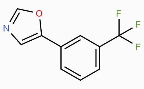 CAS No. 175205-48-8, 5-(3-(Trifluoromethyl)phenyl)oxazole