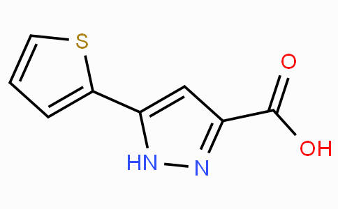 CAS No. 182415-24-3, 5-Thiophen-2-yl-1H-pyrazole-3-carboxylic acid