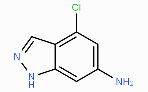 CAS No. 221681-84-1, 4-Chloro-1H-indazol-6-amine