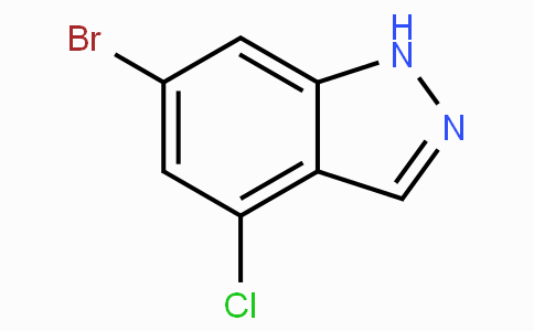 CAS No. 885518-99-0, 6-Bromo-4-chloro-1H-indazole