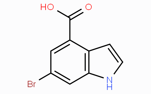 CAS No. 898746-91-3, 6-Bromo-1H-indole-4-carboxylic acid