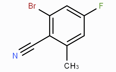 CAS No. 916792-09-1, 2-Bromo-4-fluoro-6-methylbenzonitrile